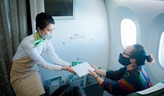 Thông điệp năm mới trên chuyến bay chào Tân Sửu của Bamboo Airways