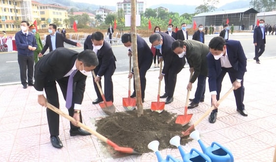 Sơn La ra quân trồng cây mừng Đảng, mừng Xuân Tân Sửu 2021