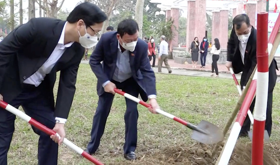 TP Nam Định: Hưởng ứng Tết trồng cây Xuân Tân Sửu 2021