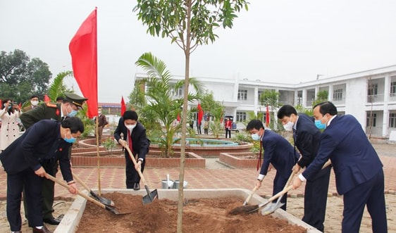 Hà Nam đồng loạt phát động tết trồng cây tại các huyện, thị xã, thành phố