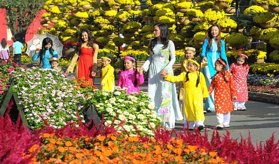 Phơi phới sức Xuân