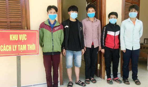 Lại thêm một nhóm người nhập cảnh trái phép từ Lào vào Quảng Nam