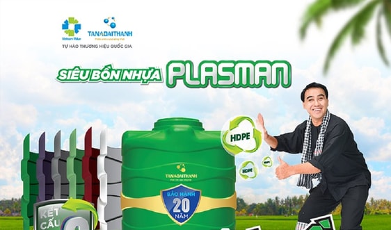 Tân Á Đại Thành trao tặng 2000 bồn nhựa Plasman cho người dân vùng ĐBSCL