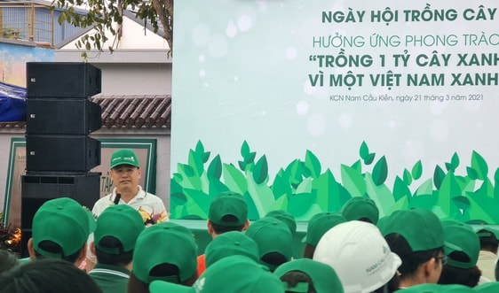 Ngày hội trồng cây Nam Cầu Kiền: Lan tỏa Thông điệp Xanh