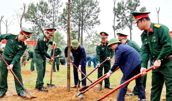 Bộ Tư lệnh Quân khu 3 phát động lễ trồng cây