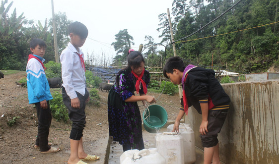 Điện Biên: “Báo động” thiếu nước sinh hoạt vùng nông thôn