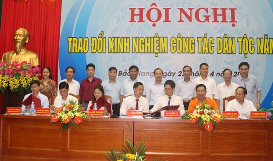 Giao lưu, trao đổi kinh nghiệm công tác dân tộc các tỉnh, thành phố phía Bắc 
