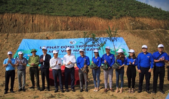 Khối thi đua số V - Bộ TN&MT hưởng ứng Chương trình trồng 1 tỷ cây xanh