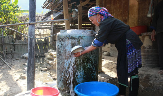 Yên Bái: Hơn 90% người dân nông thôn sử dụng nước hợp vệ sinh