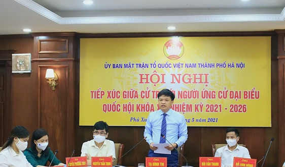  Hà Nội: Cử tri các huyện Phú Xuyên, Thường Tín đánh giá cao Chương trình hành động của ứng cử viên ĐBQH khóa XV Tạ Đình Thi 