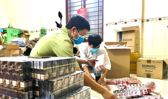 Phú Yên: Liên tiếp bắt giữ các vụ kinh doanh thuốc lá giả tại cửa hàng tạp hóa