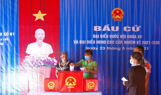 Tỉ lệ cử tri Thừa Thiên Huế đi bầu cử đạt hơn 99,9%