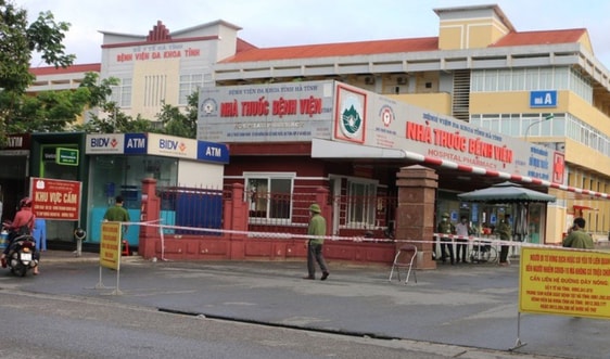 Bệnh viện Đa khoa Hà Tĩnh bị tạm phong tỏa