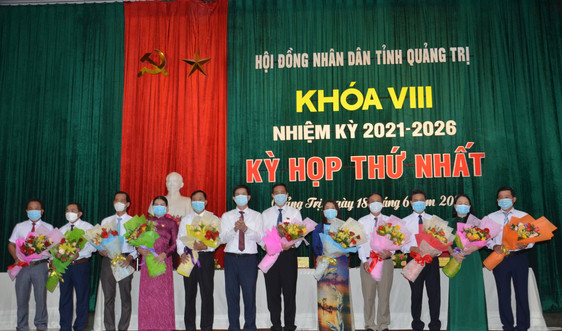 Quảng Trị bầu Chủ tịch HĐND, UBND tỉnh nhiệm kỳ 2021-2026