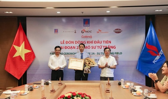 PV GAS tiếp nhận nguồn khí từ Dự án mỏ Sư Tử Trắng giai đoạn 2A