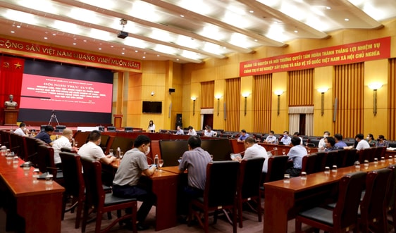 Đảng ủy Bộ TN&MT học tập, quán triệt Nghị quyết Đại hội XIII của Đảng và của Đảng bộ Khối các cơ quan Trung ương