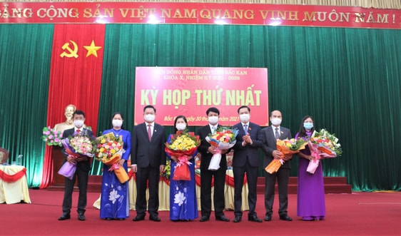 Chủ tịch HĐND, UBND tỉnh Bắc Kạn tái đắc cử nhiệm kỳ 2021-2026