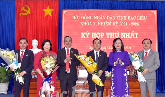 Bạc Liêu: Bí thư Tỉnh ủy đắc cử chức Chủ tịch HĐND tỉnh