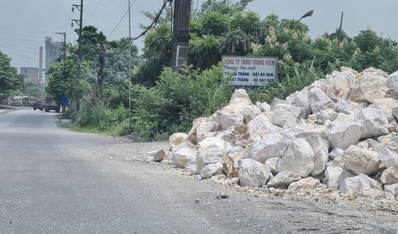 Hà Nam: Công ty Trung Kiên và Công ty Hồng Hà nghiền đá, bột đá gây ô nhiễm môi trường