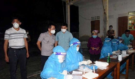 Nghệ An: Thêm 5 ca lây nhiễm liên quan ổ dịch chợ đầu mối Vinh
