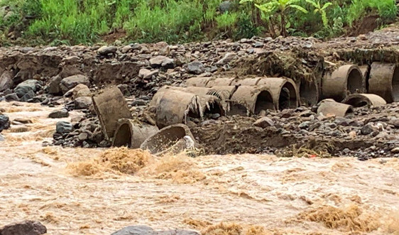 Khẩn trương khắc phục thiệt hại do mưa lũ tại Mường La