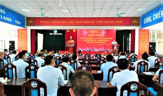 Đảng ủy Công ty than Hạ Long: Học tập, quán triệt Nghị quyết của Đảng
