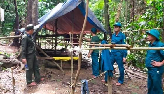 Đà Nẵng: Phát hiện nhóm người lẻn vào rừng Khe Đương khai thác vàng trái phép