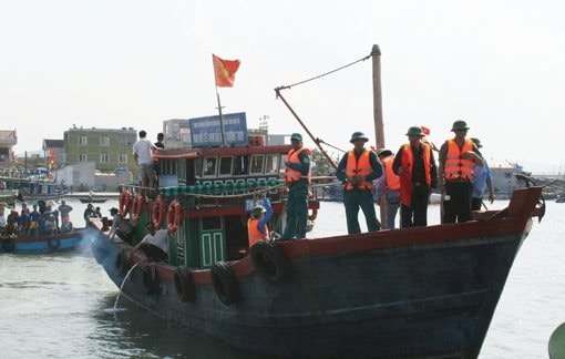 Thanh Hóa: Kiểm tra xử lý tàu cá vi phạm các quy định về chống khai thác IUU
