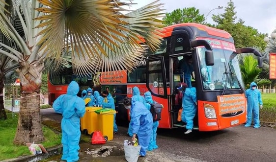 Đắk Nông: Đón 200 công dân từ Bình Dương và Đồng Nai về tránh dịch