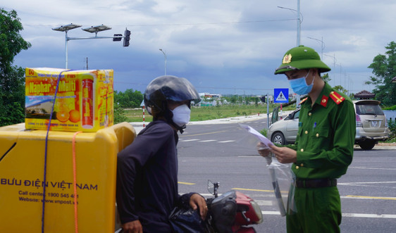 Quảng Trị: Khuyến cáo người dân hạn chế vào ra TP Đông Hà nếu không cần thiết