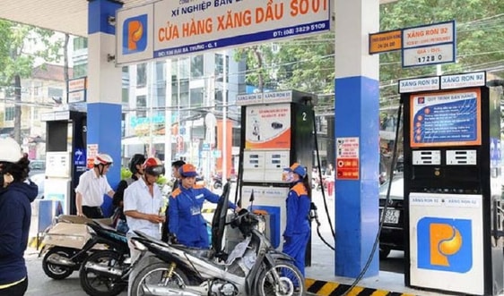 Giá xăng dầu tăng từ 15h ngày 25/9