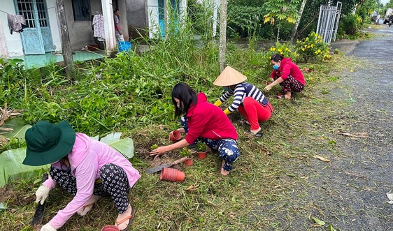 Hậu Giang: Đồng bào dân tộc thiểu số cùng chung tay thực hiện Đề án “Hậu Giang xanh”