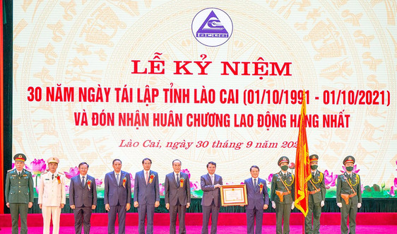 Lào Cai: Kỷ niệm 30 năm tái lập tỉnh và đón nhận Huân chương Lao động hạng Nhất
