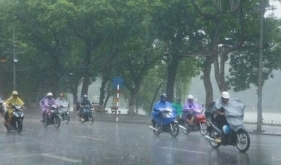 Thời tiết 1/10, vùng núi Bắc Bộ có mưa rào và dông rải rác