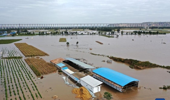 Hơn 120.000 người dân ở Trung Quốc phải sơ tán vì ngập lụt nghiêm trọng