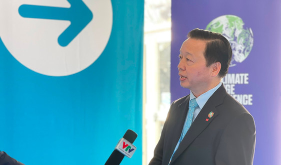 Bộ trưởng Trần Hồng Hà: Cam kết của Việt Nam tại COP26 được quốc tế đánh giá cao và tin tưởng