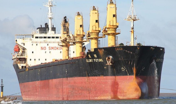 UBND tỉnh Quảng Trị yêu cầu xử lý nguy cơ xảy ra sự cố tràn dầu từ tàu vận tải nước ngoài trước 20/11