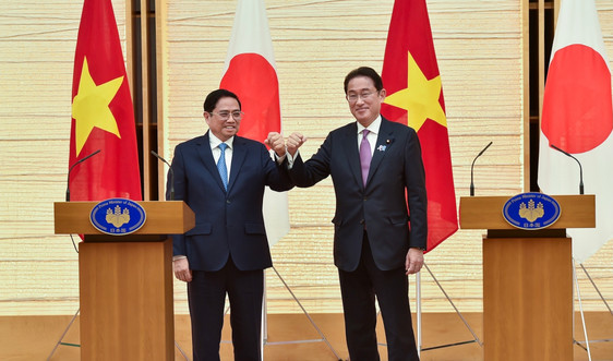 Tuyên bố chung Việt Nam - Nhật Bản: Hướng tới một giai đoạn mới của quan hệ Đối tác Chiến lược sâu rộng vì hoà bình và thịnh vượng ở châu Á