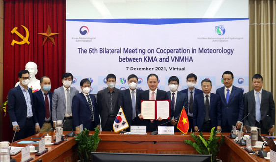  Việt Nam - Hàn Quốc thúc đẩy hợp tác chiến lược về khí tượng thủy văn