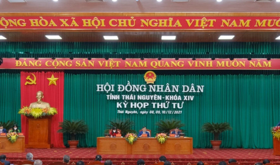 Thái Nguyên: Khai mạc Kỳ họp thứ tư, HĐND tỉnh khóa XIV, nhiệm kỳ 2021 – 2026