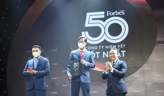 Forbes vinh danh PVCFC top 50 doanh nghiệp niêm yết tốt nhất Việt Nam