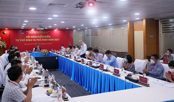 Đảng ủy Tổng công ty Khí Việt Nam tổ chức hội nghị kiểm điểm, tự phê bình và phê bình năm 2021