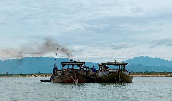 Lập lại trật tự khai thác cát, sỏi sông Vu Gia - Thu Bồn - KỲ III: Đồng bộ các giải pháp