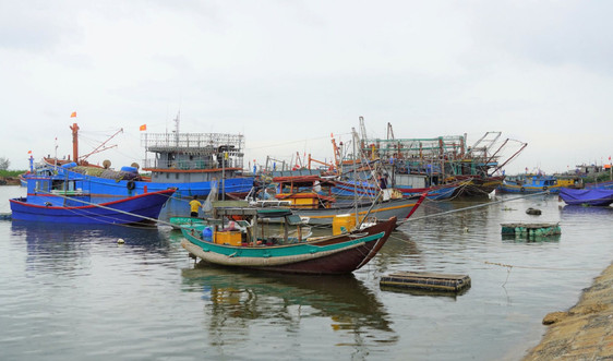 Quảng Trị nghiêm cấm tàu thuyền ra khời từ 19 giờ ngày 17/12 để ứng phó với bão Rai