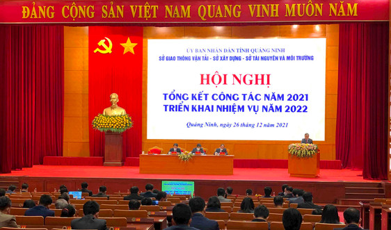 Sở TN&MT tỉnh Quảng Ninh triển khai nhiệm vụ công tác năm 2022