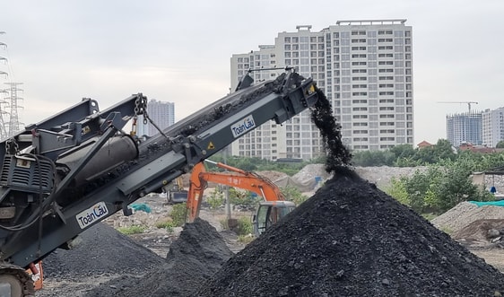 Hiệu quả từ một mô hình tái chế phế thải xây dựng