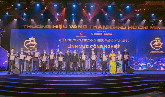 PVFCCo được vinh danh “Thương hiệu vàng Thành phố Hồ Chí Minh” năm 2021