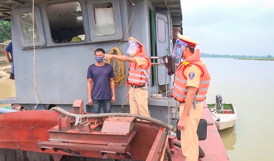Thanh Hóa: Xử lý nghiêm các trường hợp khai thác cát trái phép