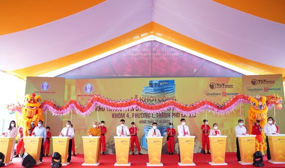 T&T Group khởi công xây dựng trung tâm thương mại và khách sạn cao nhất TP Sa Đéc