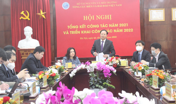 Tổng cục Biển và Hải đảo Việt Nam năm 2022: Hoàn thành 2 quy hoạch biển là nhiệm vụ  trọng  tâm hàng đầu